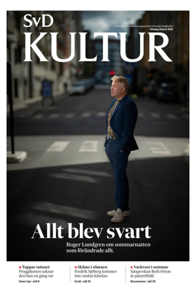 Cover of SvD Kultur