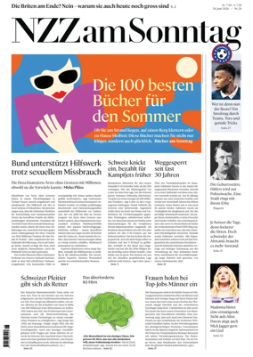 Cover of Neue Zurcher Zeitung Sunday