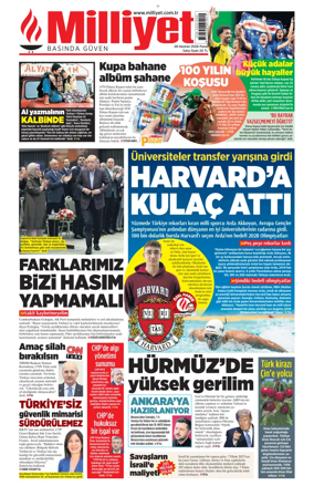 Cover of Milliyet