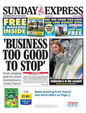 Cover of Sunday Express