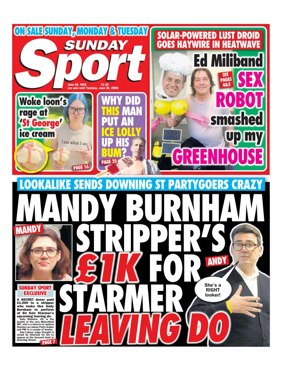Cover of Sunday Sport