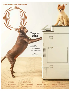 Cover of The Observer Magazine