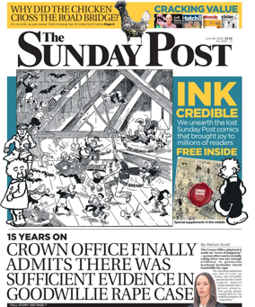 Cover of The Sunday Post (Dundee)