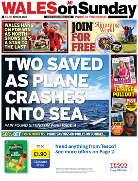 Cover of Wales On Sunday