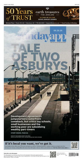 Cover of Asbury Park Press