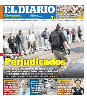 Cover of El Diario