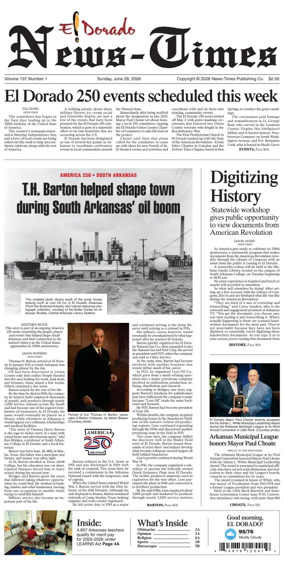 Cover of El Dorado News-Times (VCID - Camden News)