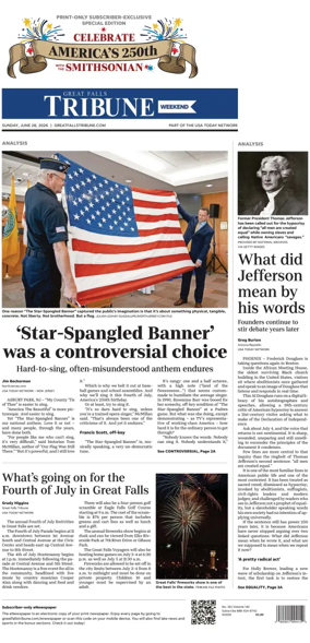 Cover of Great Falls Tribune