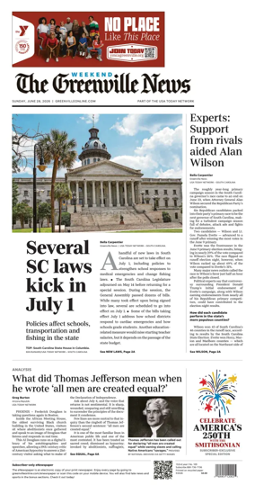 Cover of The Greenville News