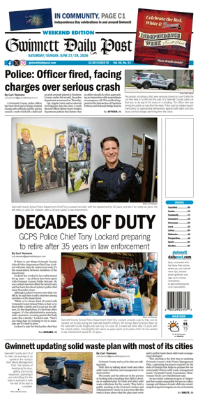 Cover of Gwinnett Daily Post