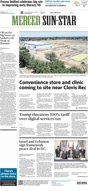 Cover of Merced Sun-Star (Weekend)