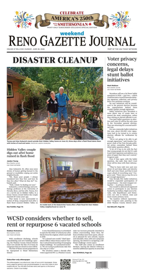 Cover of Reno Gazette Journal