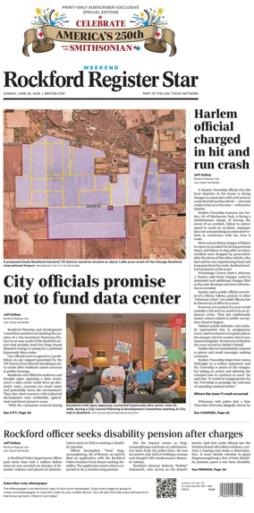 Cover of Rockford Register Star