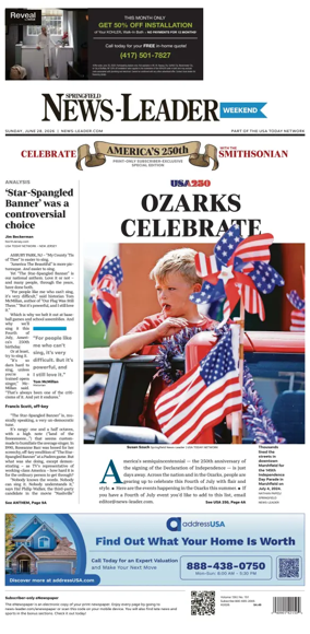 Cover of Springfield News-Leader