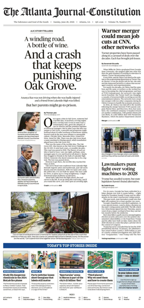 Cover of The Atlanta Journal-Constitution