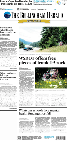 Cover of The Bellingham Herald (Sunday)