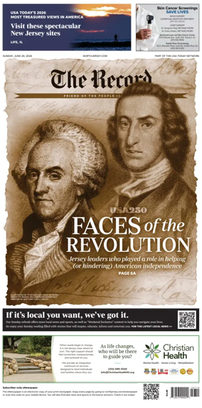 Cover of The Bergen Record