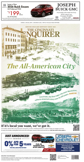 Cover of The Cincinnati Enquirer