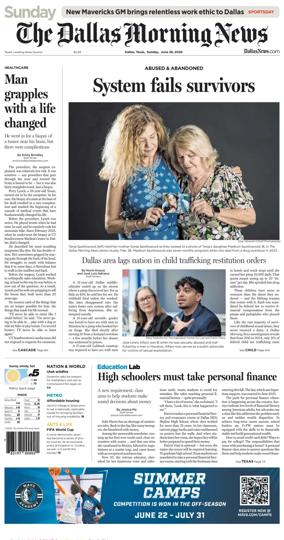 Cover of The Dallas Morning News