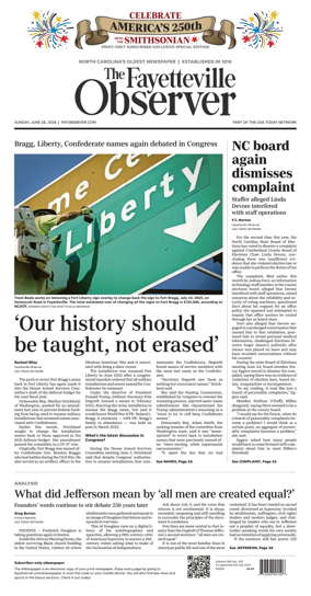 Cover of The Fayetteville Observer