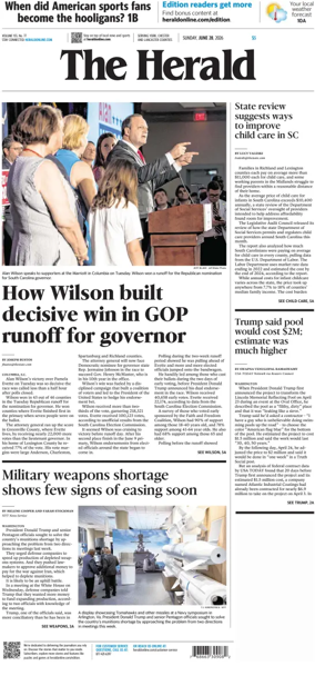 Cover of The Herald (Rock Hill)