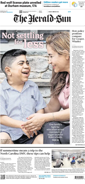 Cover of The Herald Sun (Sunday)