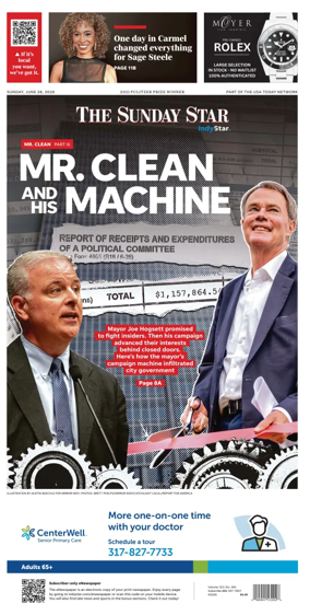 Cover of The Indianapolis Star