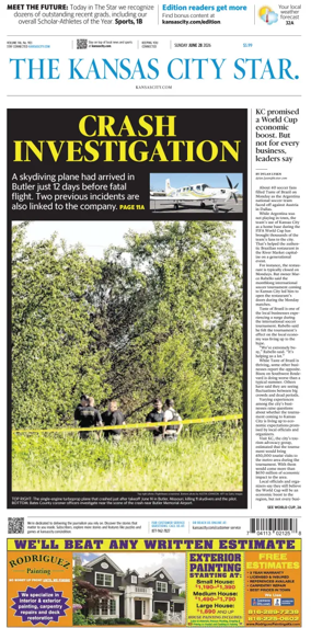 Cover of The Kansas City Star (Sunday)