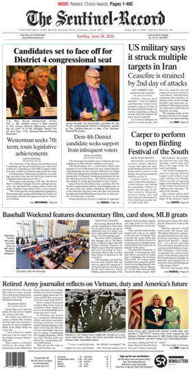 Cover of The Sentinel-Record