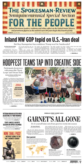 Cover of The Spokesman-Review (Spokane)
