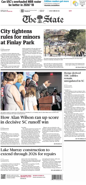 Cover of The State (Sunday)