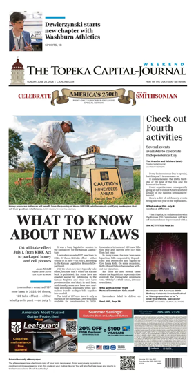 Cover of The Topeka Capital-Journal