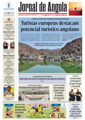 Cover of Jornal de Angola