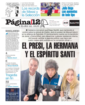 Cover of Pagina 12