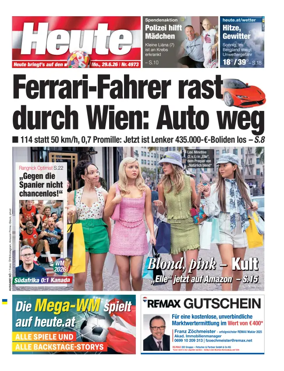 Cover of Heute - Niederosterreich Ausgabe