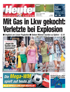 Cover of Heute - Oberosterreich Ausgabe