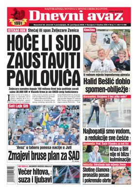 Cover of Dnevni avaz