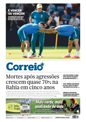 Cover of Correio da Bahia