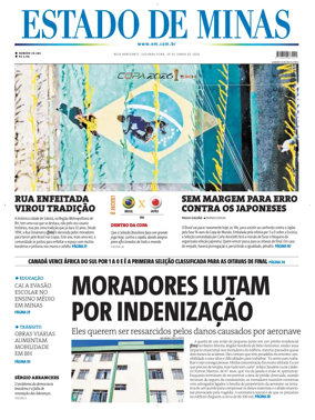 Cover of Estado de Minas (Brazil)