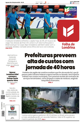Cover of Folha de Londrina