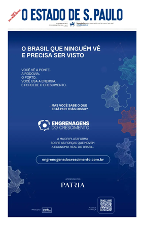 Cover of O Estado de S. Paulo
