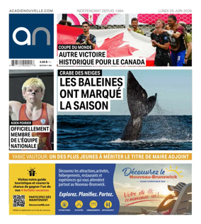 Cover of Acadie Nouvelle