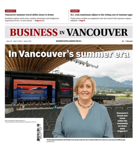 Cover of Business in Vancouver