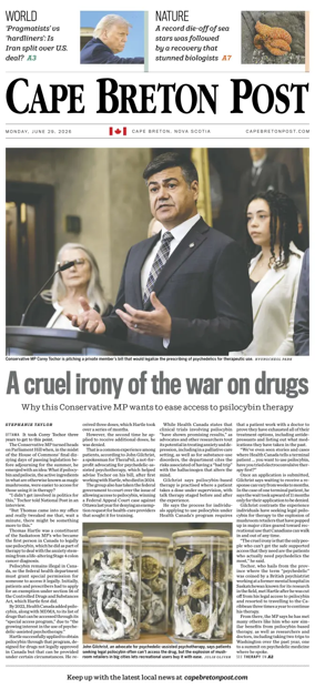 Cover of Cape Breton Post
