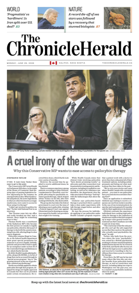 Cover of The Chronicle Herald (Provincial)