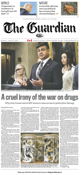 Cover of The Guardian (Charlottetown)