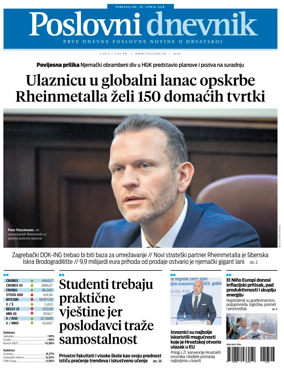 Cover of Poslovni Dnevnik
