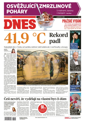 Cover of Dnes Prague Edition