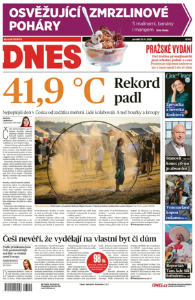 Cover of MF DNES