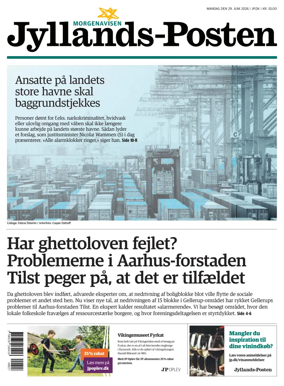 Cover of Jyllands-Posten